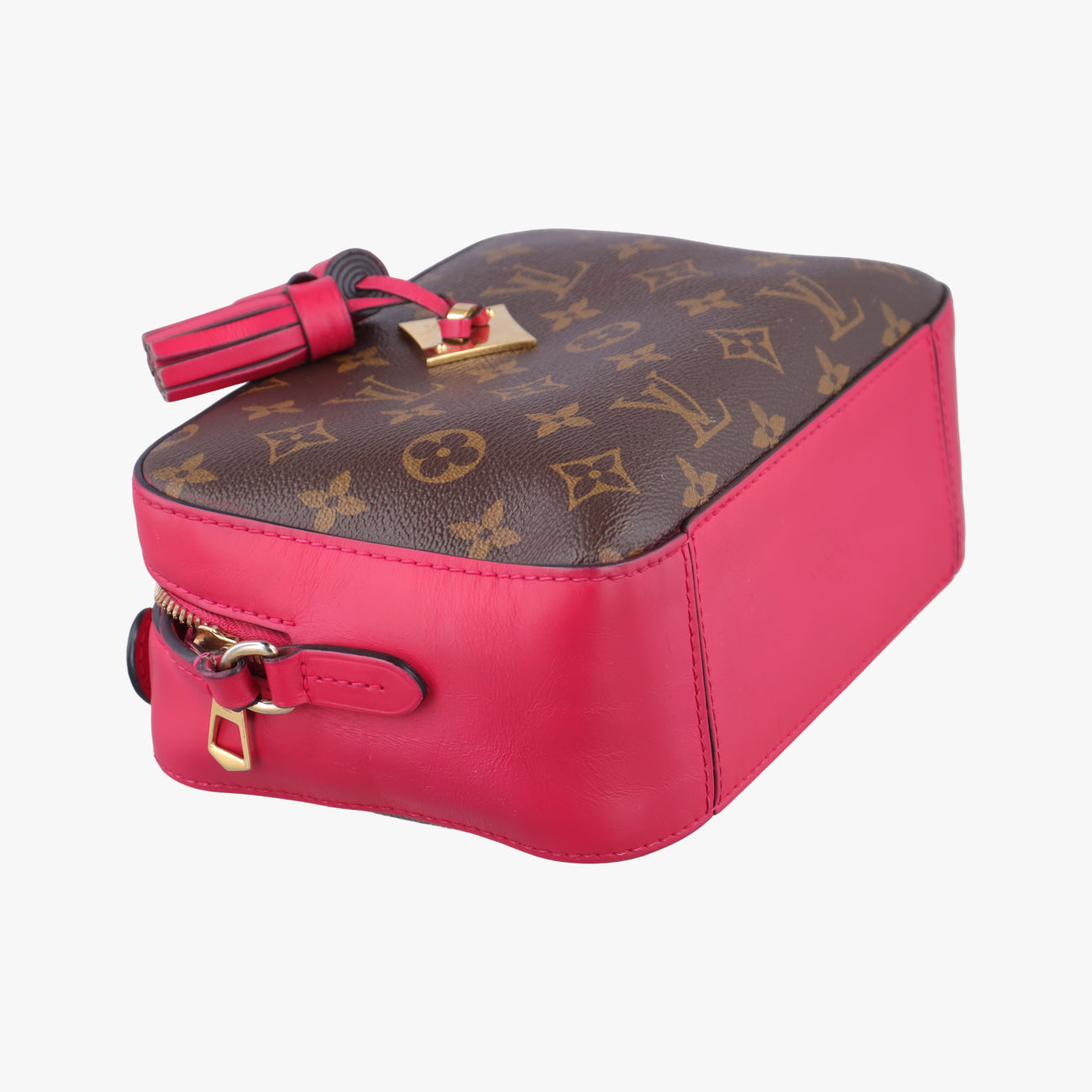 Pre-owned Louis Vuitton SAINTONGE FREESIA Monogram Canvas M43557 shoulderbag | stylenewstar