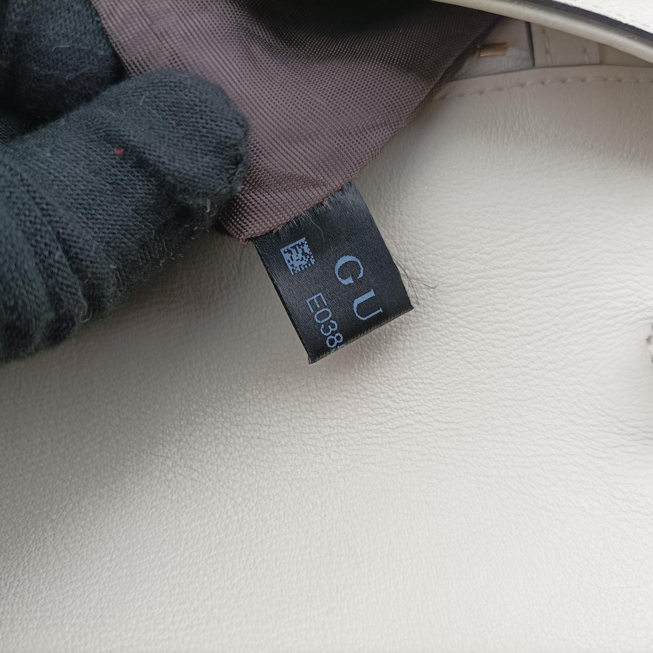 Vintage Gucci Blondie Chain White Leather 699268 shoulderbag | stylenewstar