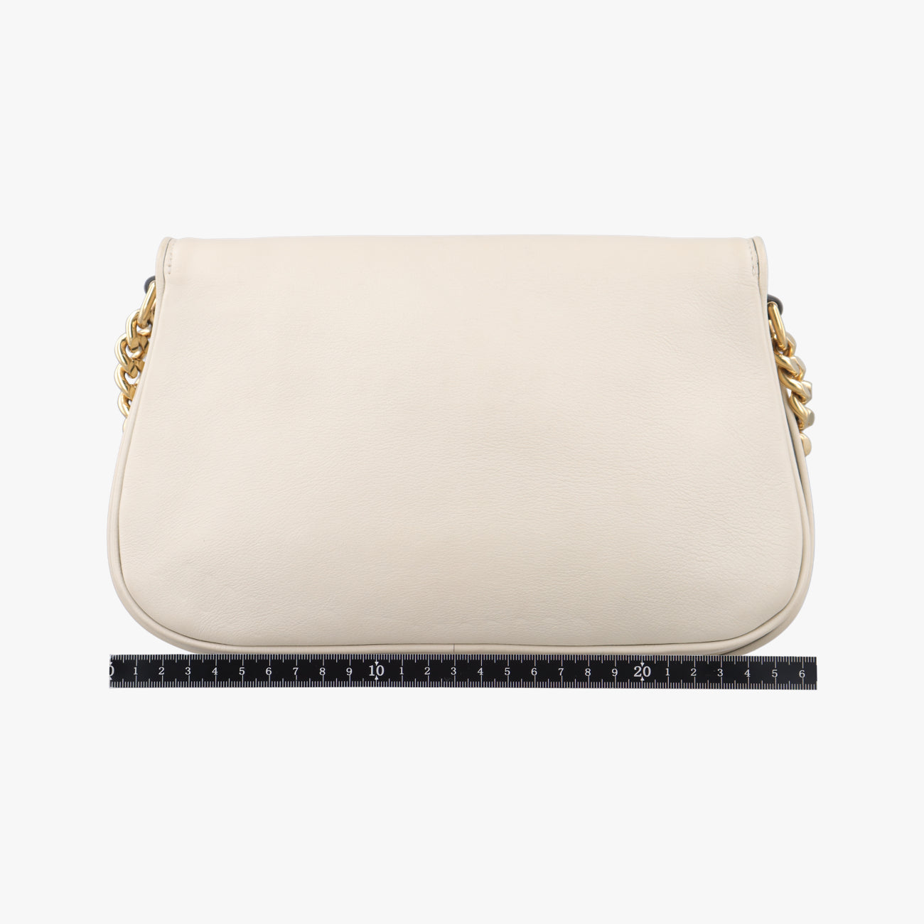 Vintage Gucci Blondie Chain White Leather 699268 shoulderbag | stylenewstar