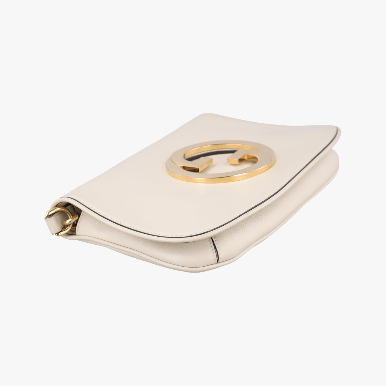 Vintage Gucci Blondie Chain White Leather 699268 shoulderbag | stylenewstar