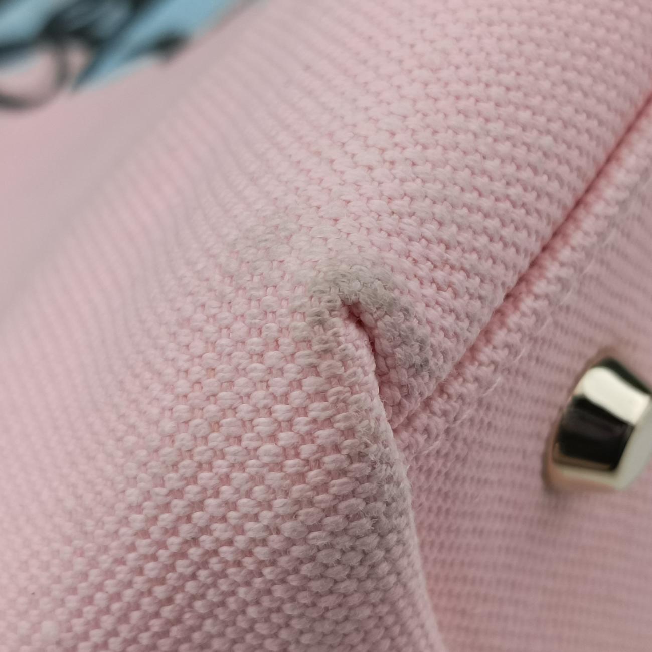 Pre-owned Christian Dior Diorissimo Pink×multicolor Canvas  shoulderbag | stylenewstar