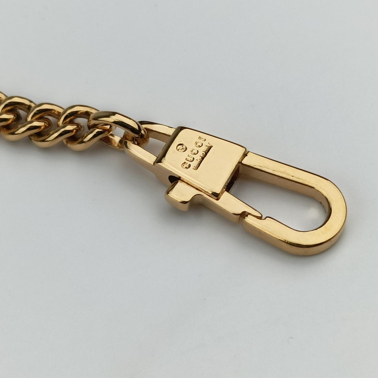 Pre-owned Gucci Sylvie Green Patent 589479 shoulderbag | stylenewstar