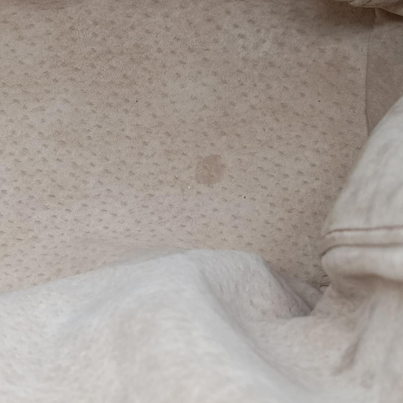 Pre-owned Prada MADRAS Beige×blue Leather  shoulderbag | stylenewstar