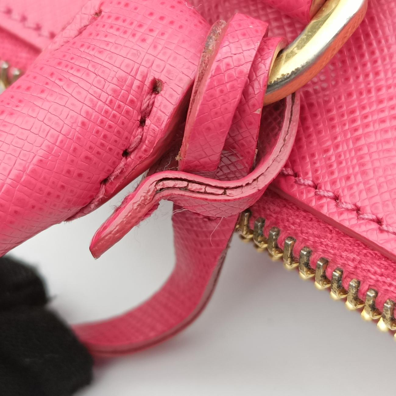Secondhand Prada Galleria Pink SAFFIANO Leather BN1874 shoulderbag | stylenewstar