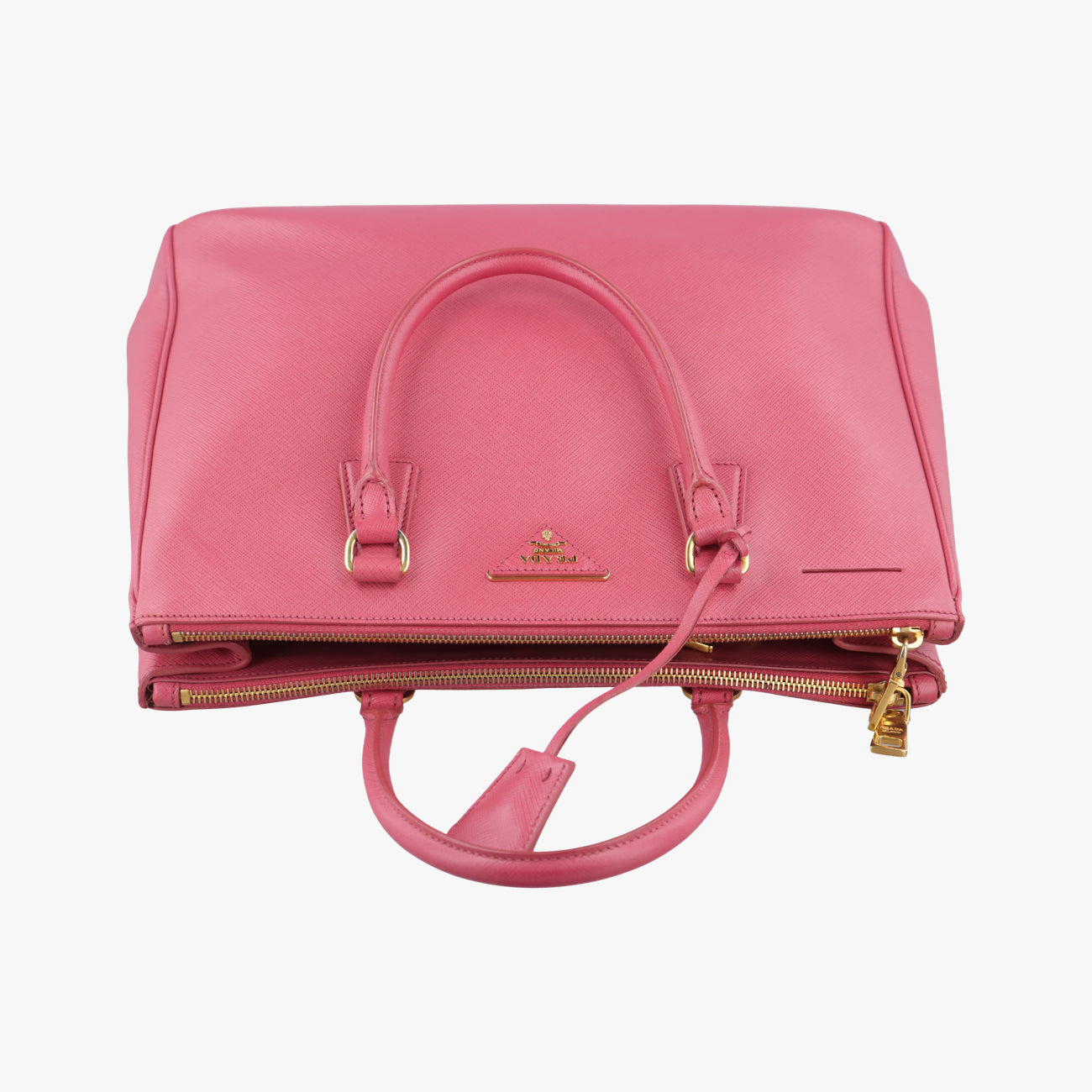 Secondhand Prada Galleria Pink SAFFIANO Leather BN1874 shoulderbag | stylenewstar