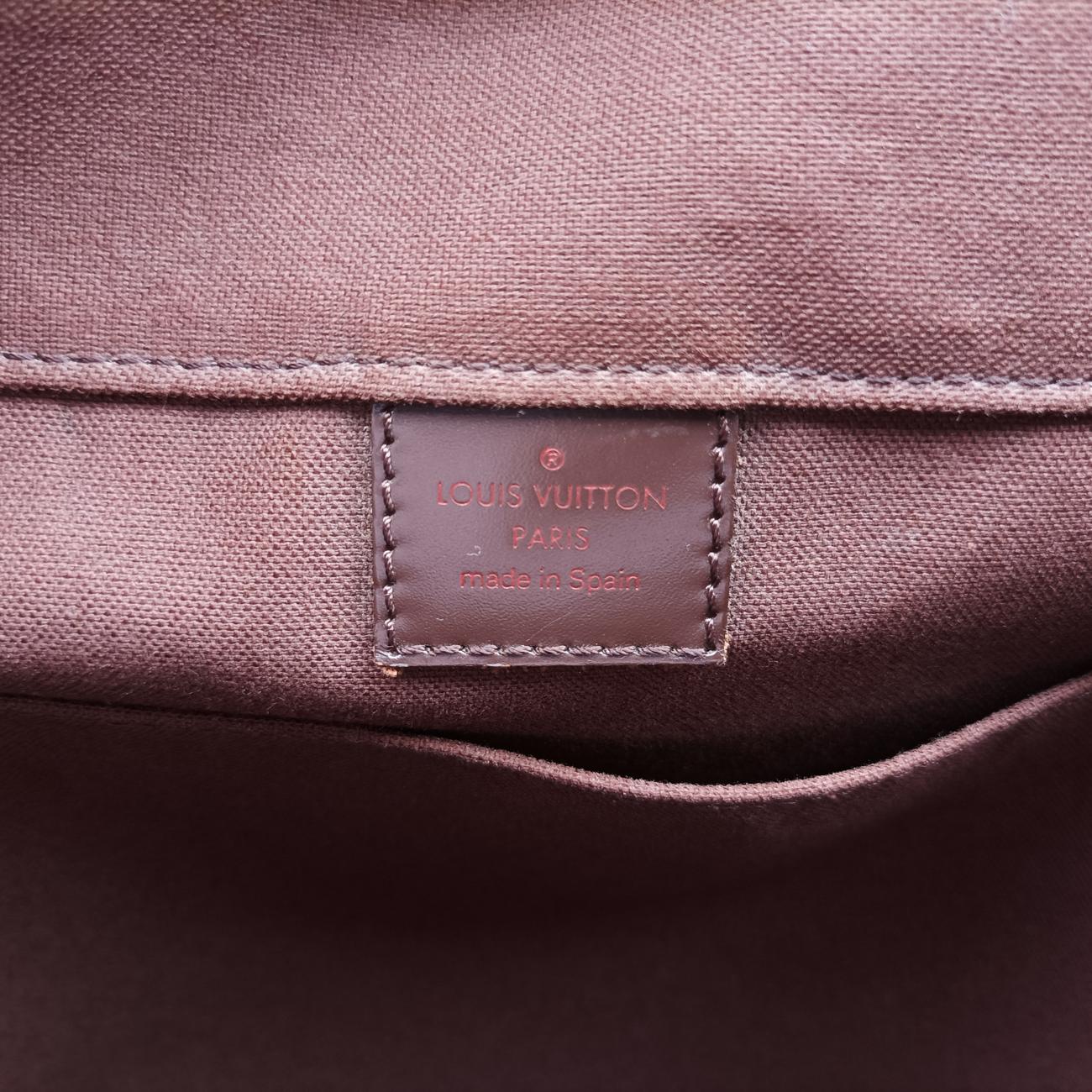 Vintage Louis Vuitton Bastille Messenger EBENE Damier Canvas N45258 shoulderbag | stylenewstar