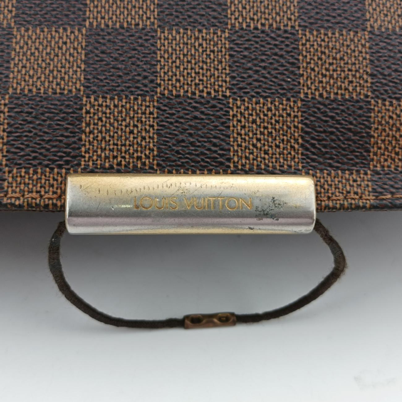 Vintage Louis Vuitton Bastille Messenger EBENE Damier Canvas N45258 shoulderbag | stylenewstar