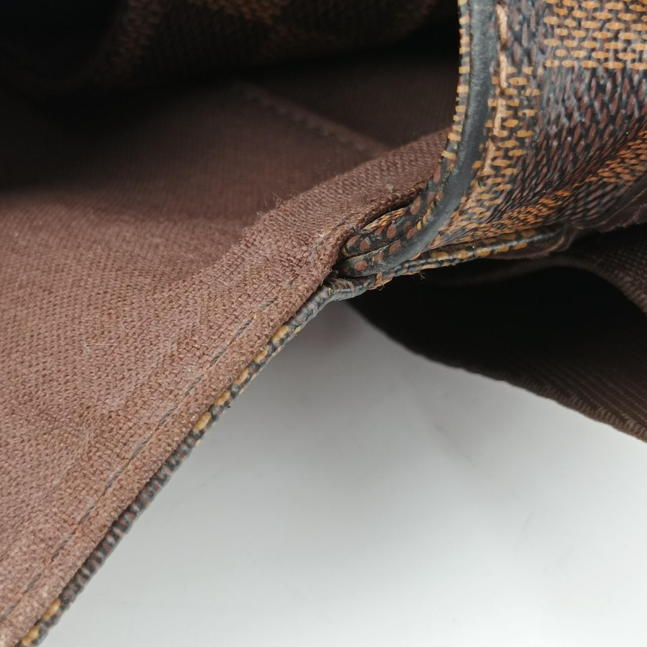 Vintage Louis Vuitton Bastille Messenger EBENE Damier Canvas N45258 shoulderbag | stylenewstar