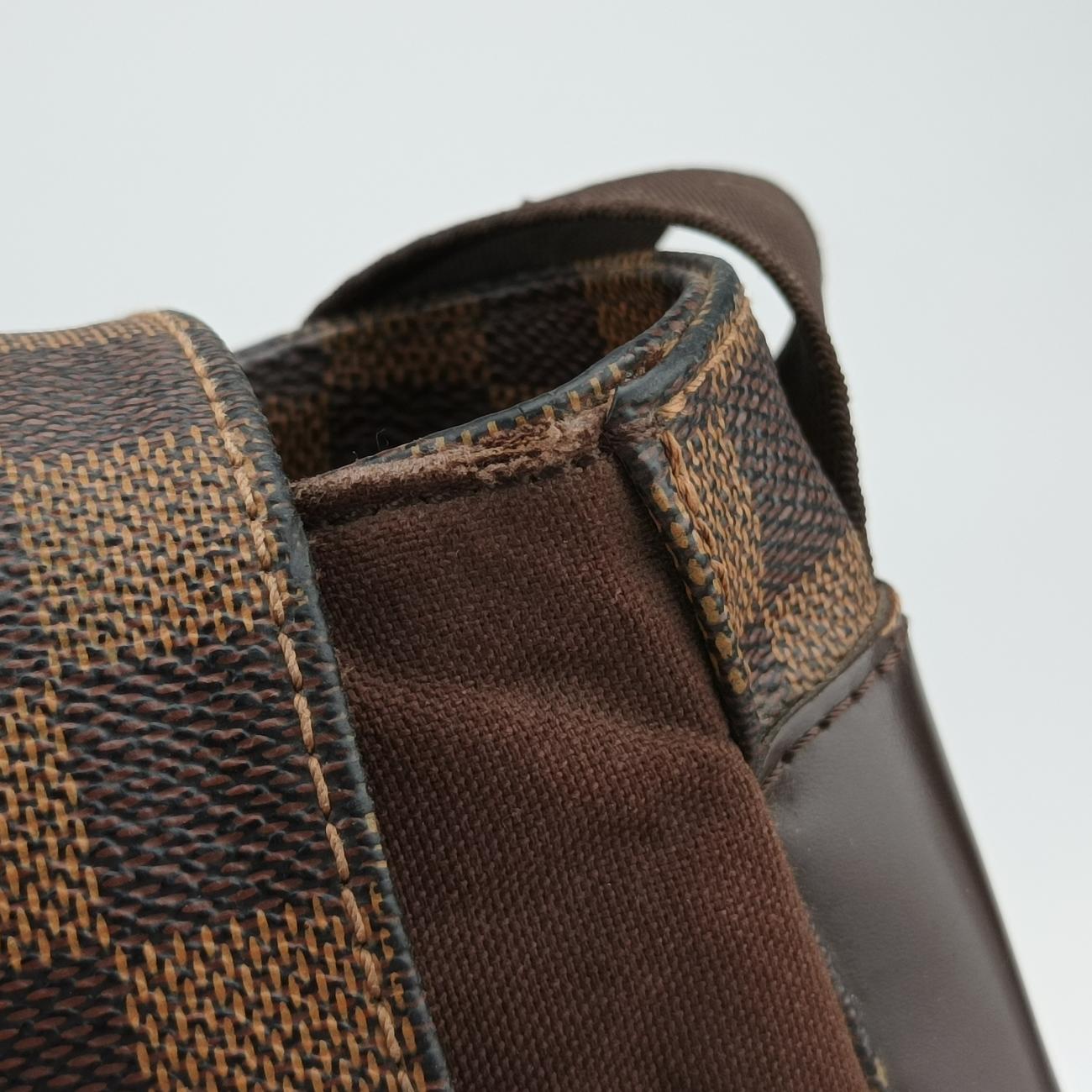 Vintage Louis Vuitton Bastille Messenger EBENE Damier Canvas N45258 shoulderbag | stylenewstar