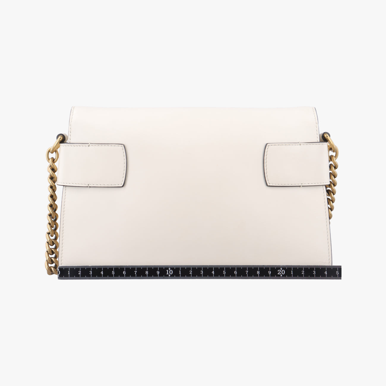 Secondhand Gucci Broadway Tiger Head White x Red x Navy Leather 453777 shoulderbag | stylenewstar