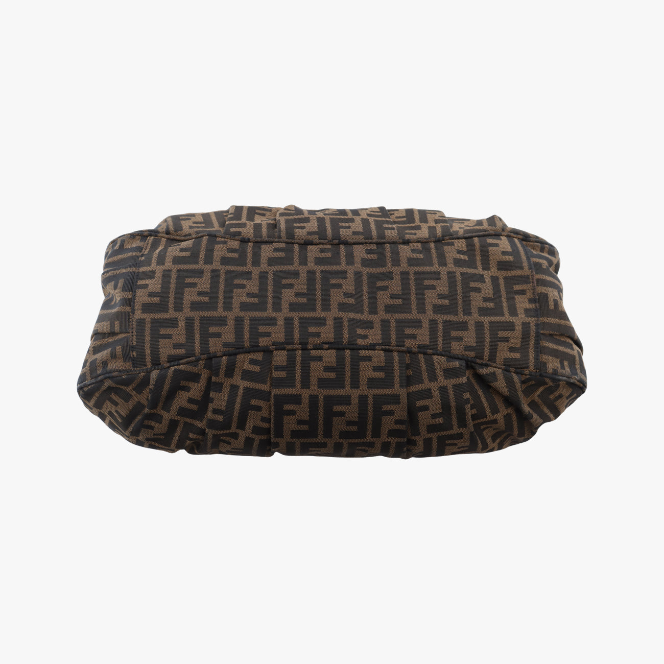 Pre-owned Fendi Mia Brown canvas 8BR616 shoulderbag | stylenewstar