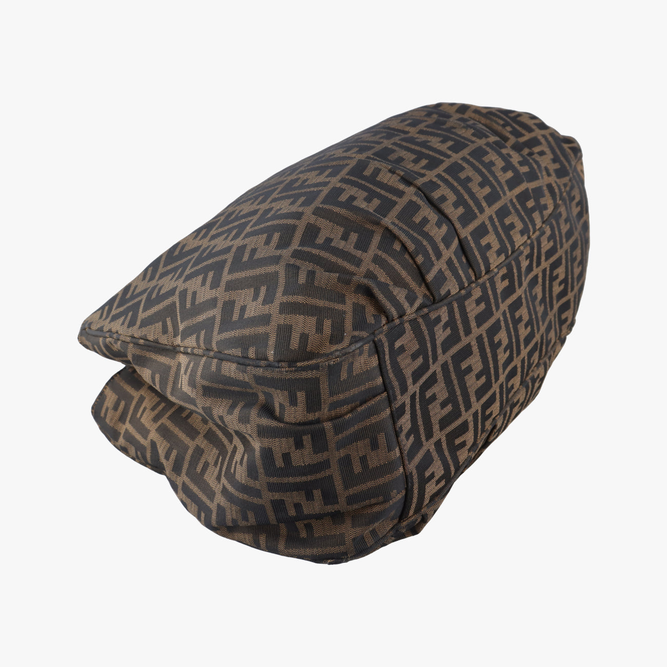 Pre-owned Fendi Mia Brown canvas 8BR616 shoulderbag | stylenewstar