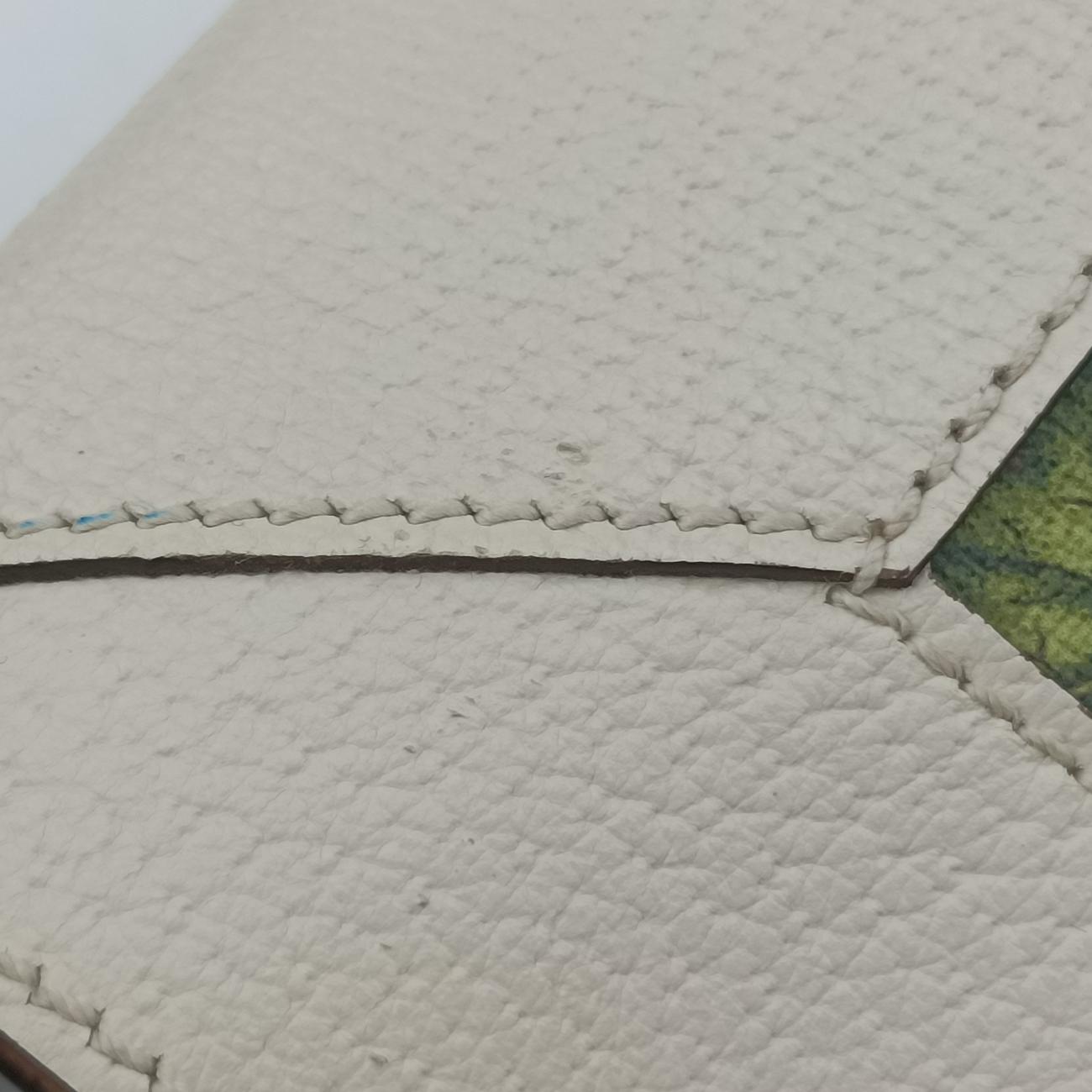 Pre-owned Gucci Ophidia Beige x Multicolour PVC coated canvas×Leather 519335 handbag | stylenewstar