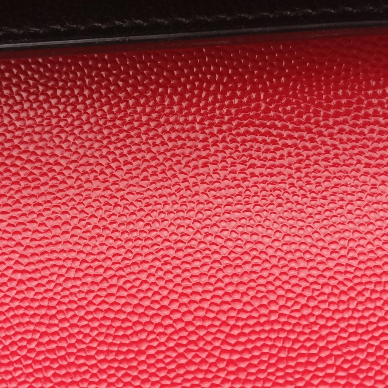 Pre-owned Yves Saint Laurent CASSANDRA Red Caviar Skin 532750 shoulderbag | stylenewstar