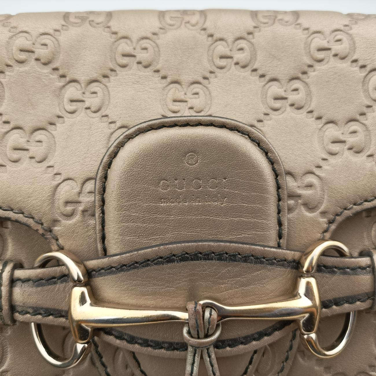 Vintage Gucci Emily Golden Leather 295402 shoulderbag | stylenewstar