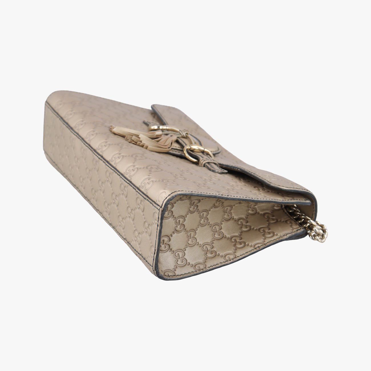 Vintage Gucci Emily Golden Leather 295402 shoulderbag | stylenewstar