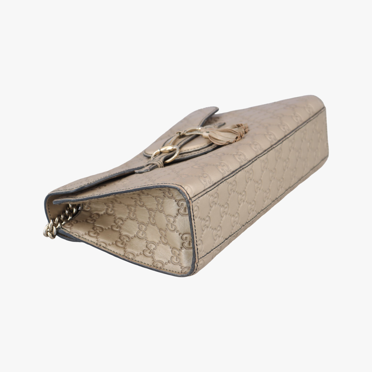 Vintage Gucci Emily Golden Leather 295402 shoulderbag | stylenewstar