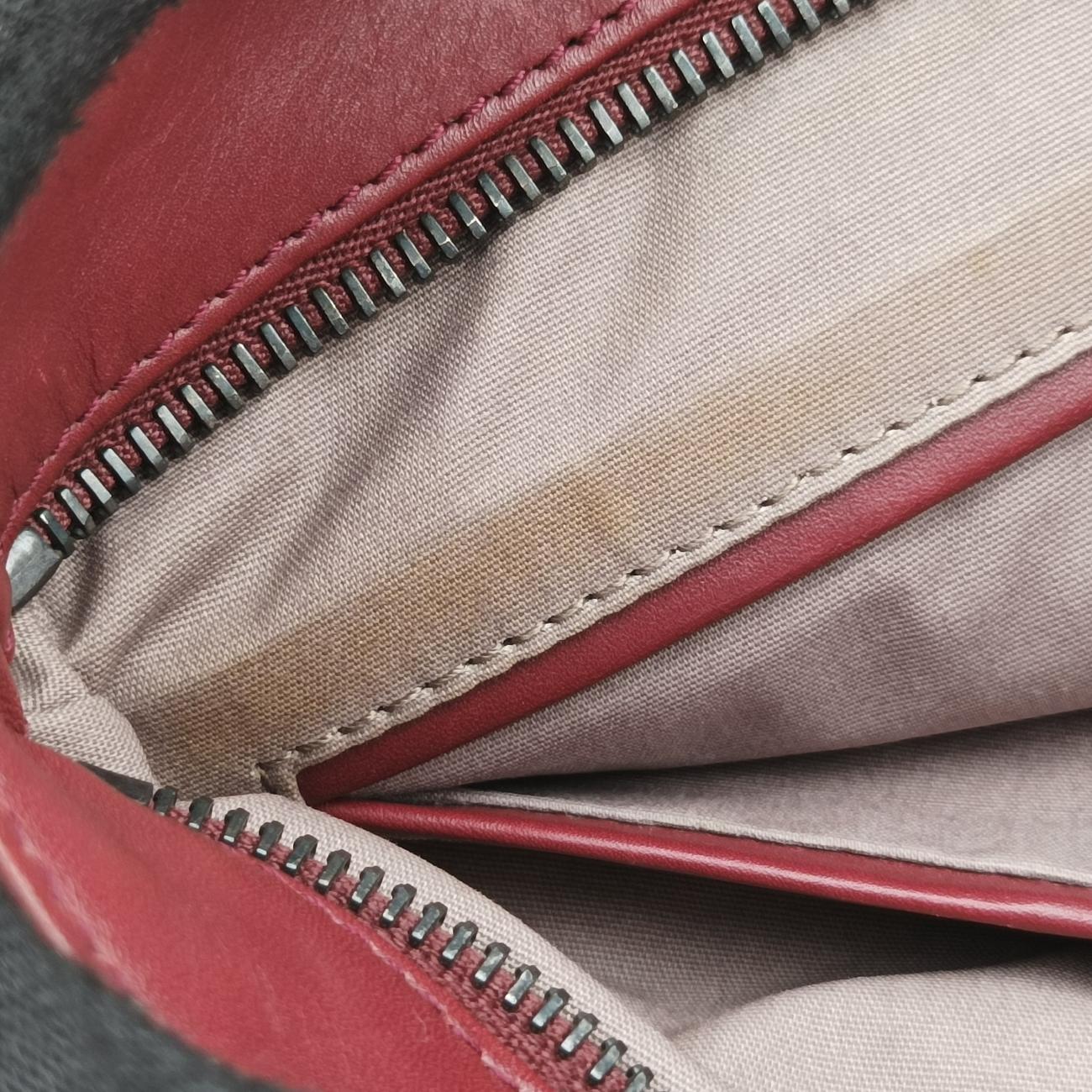 Secondhand Bottega Veneta Intrecciato Burgundy lambskin  shoulderbag | stylenewstar