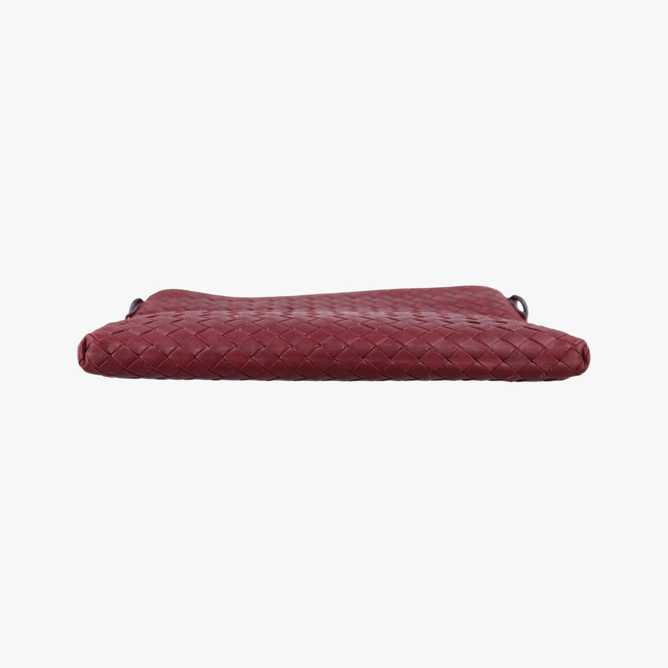 Secondhand Bottega Veneta Intrecciato Burgundy lambskin  shoulderbag | stylenewstar