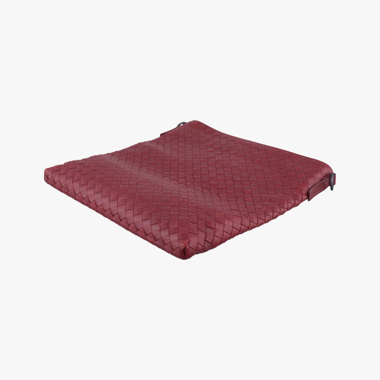 Secondhand Bottega Veneta Intrecciato Burgundy lambskin  shoulderbag | stylenewstar