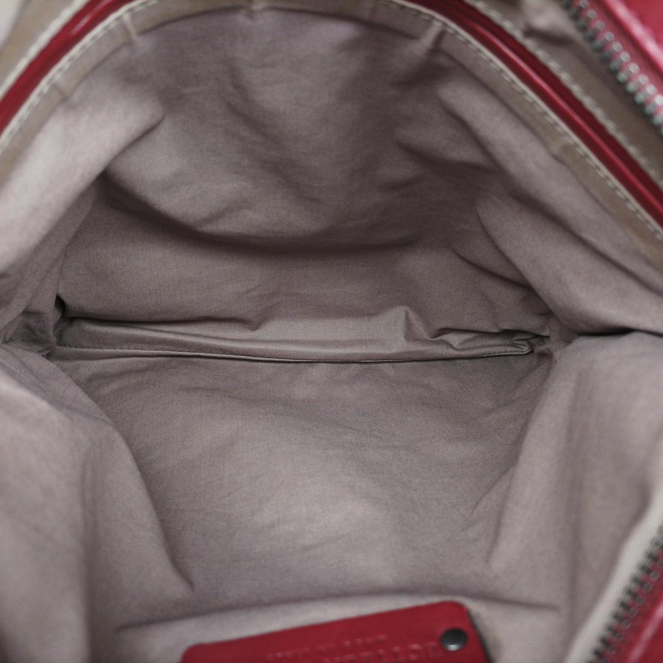 Secondhand Bottega Veneta Intrecciato Burgundy lambskin  shoulderbag | stylenewstar