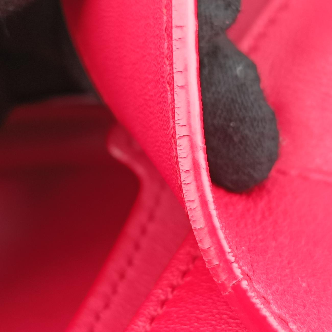 Secondhand Yves Saint Laurent Y Ligne Petit Cabas Red Leather 311210 shoulderbag | stylenewstar