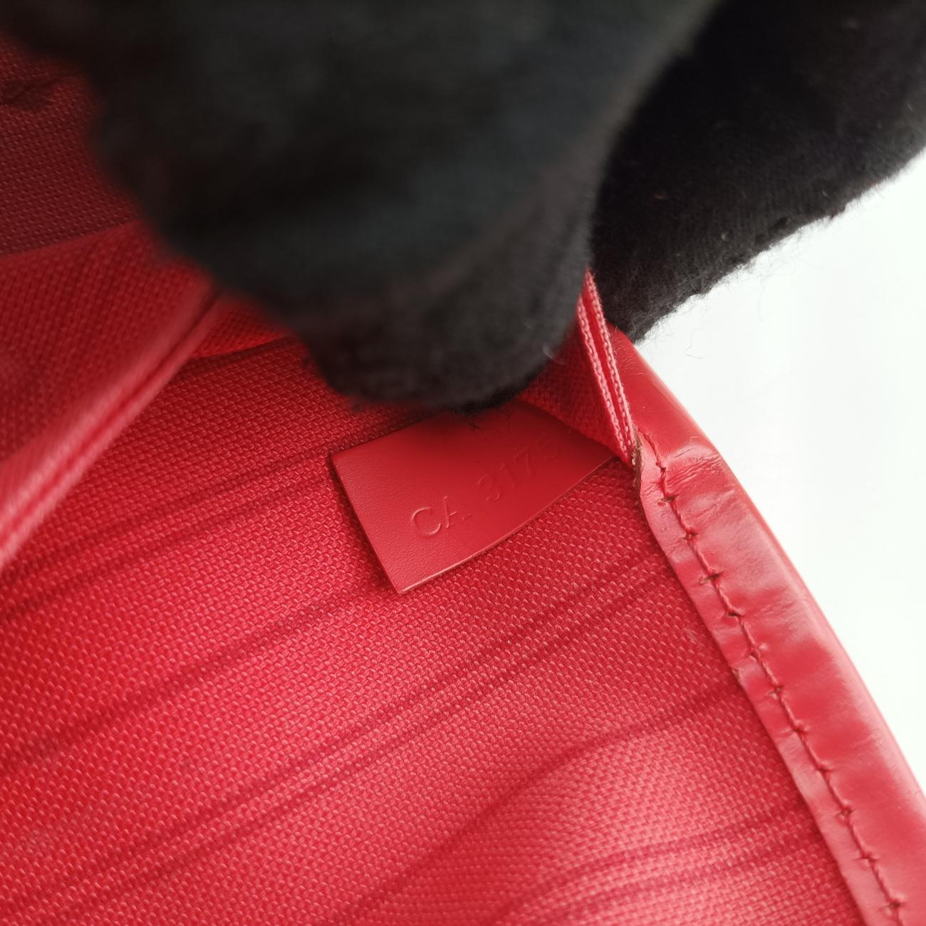 Pre-owned Louis Vuitton NEVERFULL MM Totem brown x Flamingo Monogram Canvas M41663 shoulderbag | stylenewstar