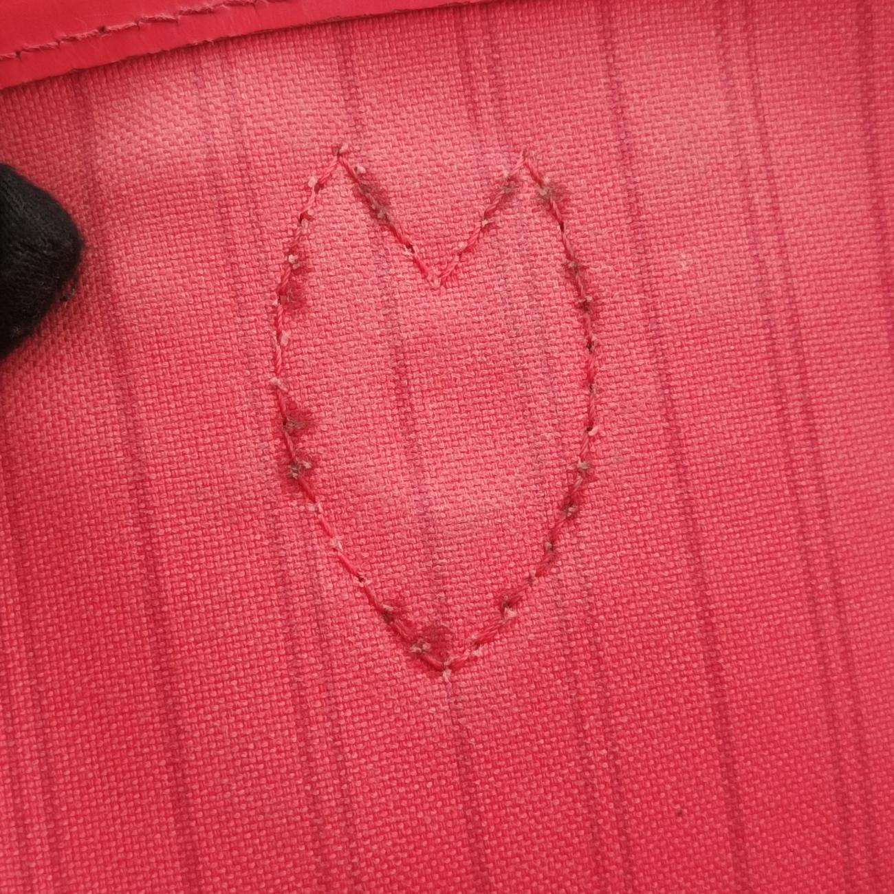 Pre-owned Louis Vuitton NEVERFULL MM Totem brown x Flamingo Monogram Canvas M41663 shoulderbag | stylenewstar