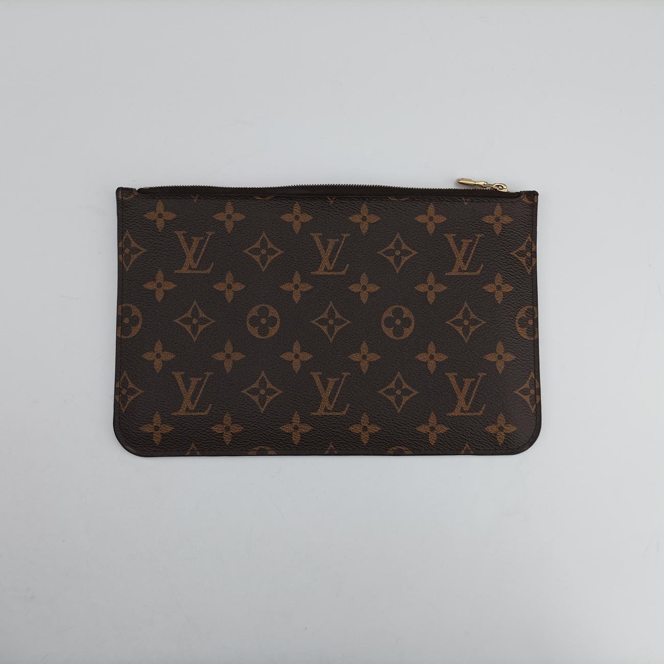 Pre-owned Louis Vuitton NEVERFULL MM Totem brown x Flamingo Monogram Canvas M41663 shoulderbag | stylenewstar