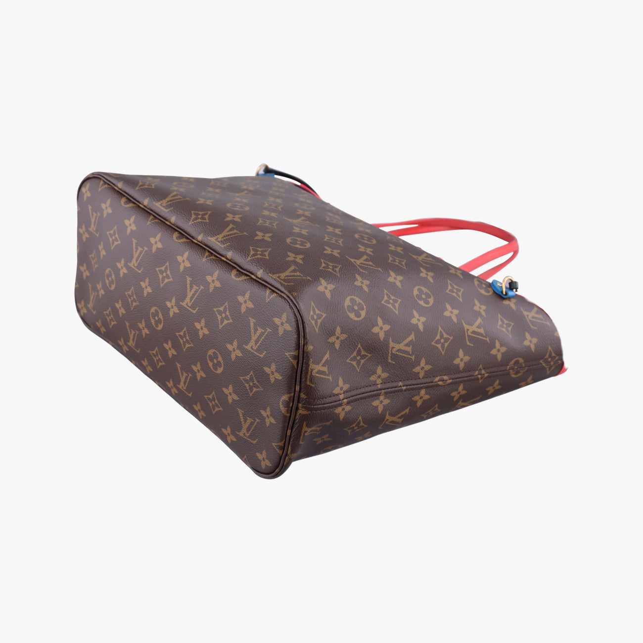 Pre-owned Louis Vuitton NEVERFULL MM Totem brown x Flamingo Monogram Canvas M41663 shoulderbag | stylenewstar