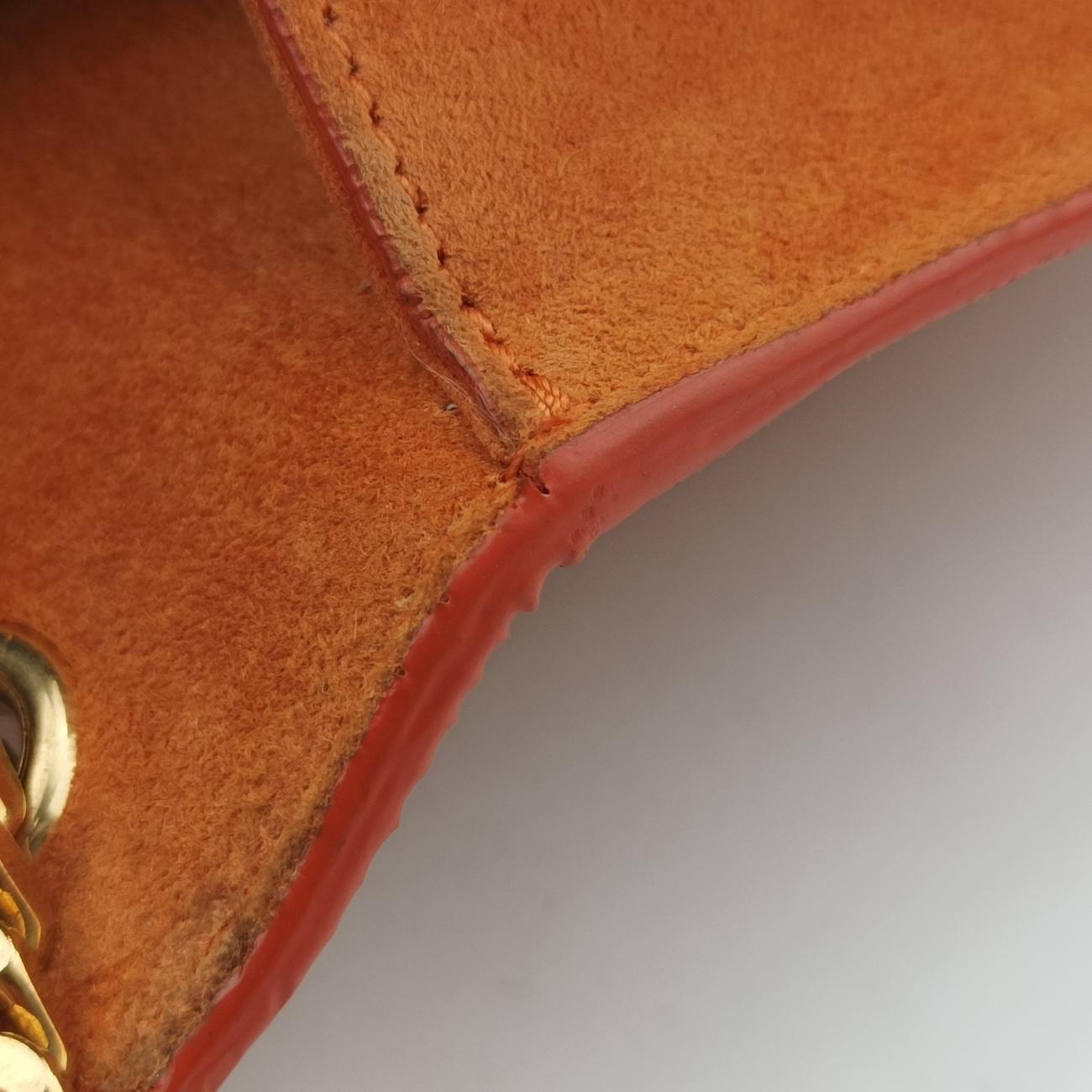 Pre-owned Yves Saint Laurent KATE Orange suede 354119 shoulderbag | stylenewstar