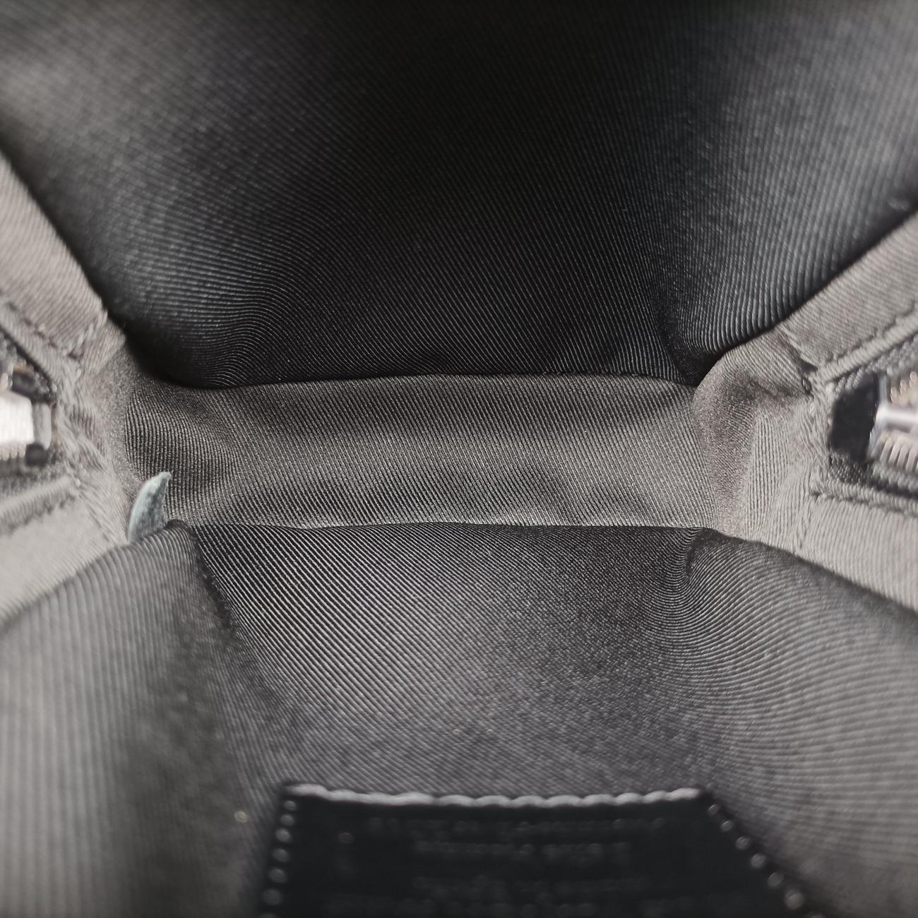 Pre-owned Louis Vuitton Danube Messenger black×multicolor Taiga M30332 shoulderbag | stylenewstar