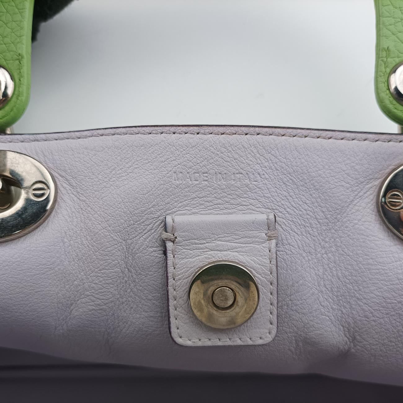 Pre-owned Christian Dior Diorissimo Green Leather  shoulderbag | stylenewstar