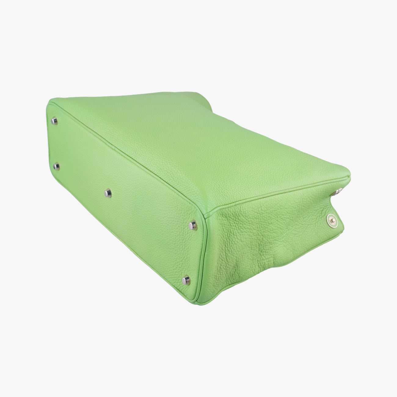 Pre-owned Christian Dior Diorissimo Green Leather  shoulderbag | stylenewstar