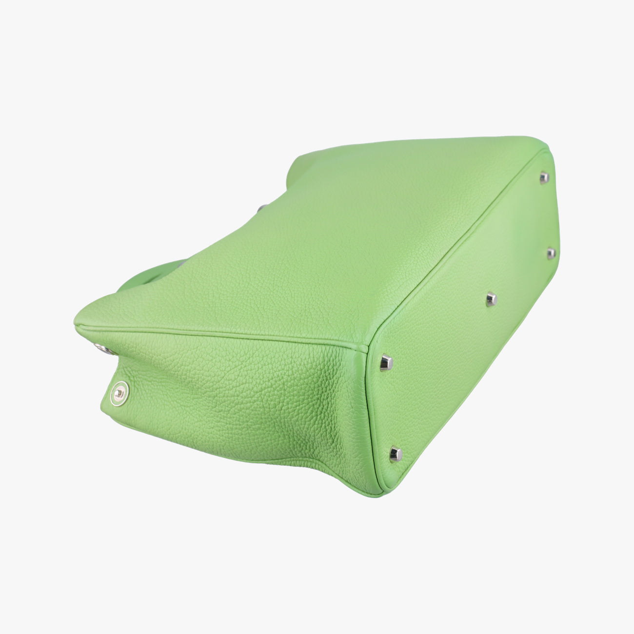 Pre-owned Christian Dior Diorissimo Green Leather  shoulderbag | stylenewstar