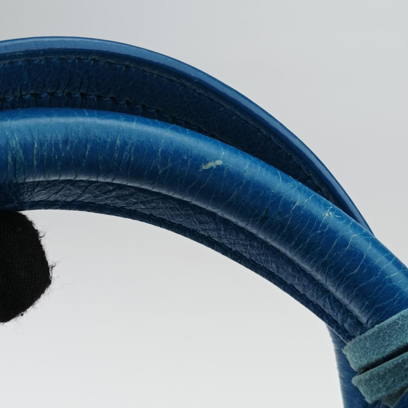 Vintage Balenciaga Mute City Blue lambskin  shoulderbag | stylenewstar