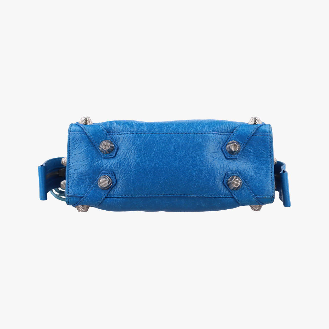 Vintage Balenciaga Mute City Blue lambskin  shoulderbag | stylenewstar