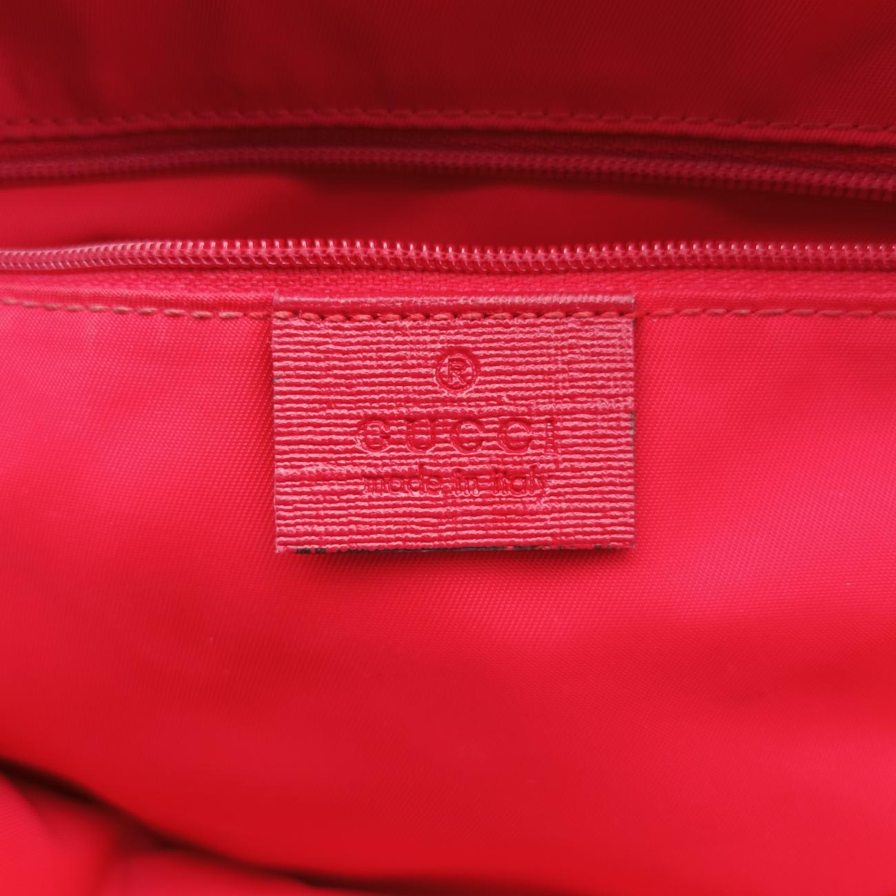 Vintage Gucci Gucci Ophidia GG Beige×Multicolour PVC coated canvas 433578 backpack/rucksack | stylenewstar