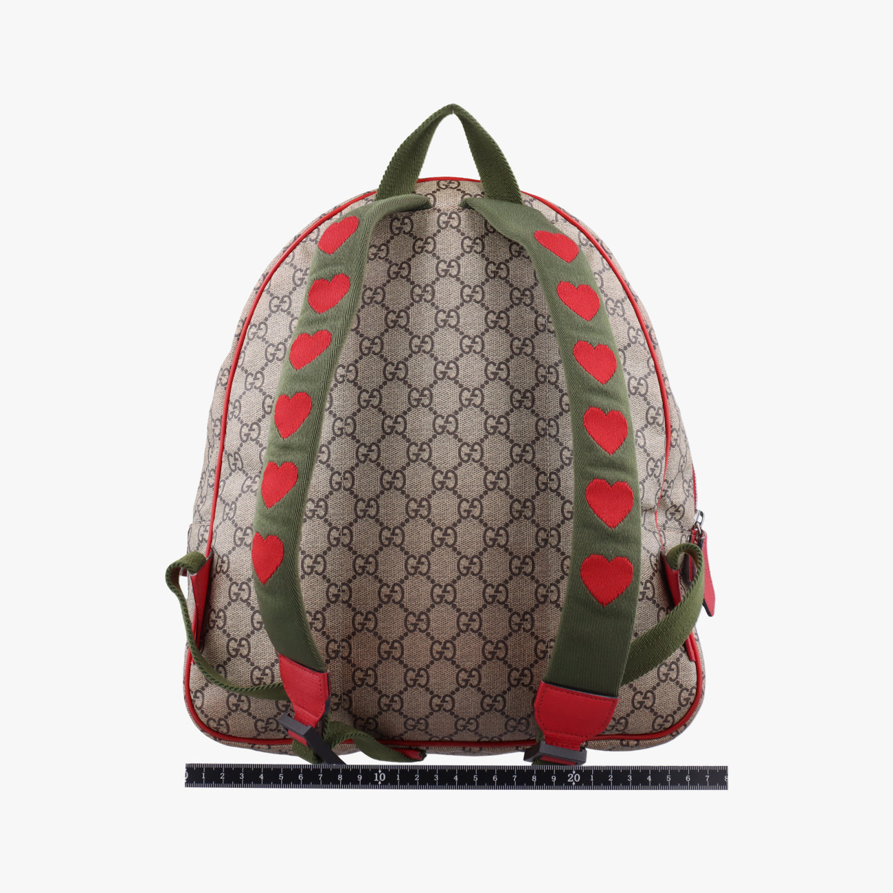 Vintage Gucci Gucci Ophidia GG Beige×Multicolour PVC coated canvas 433578 backpack/rucksack | stylenewstar