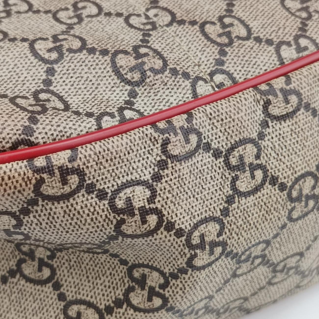 Vintage Gucci Gucci Ophidia GG Beige×Multicolour PVC coated canvas 433578 backpack/rucksack | stylenewstar