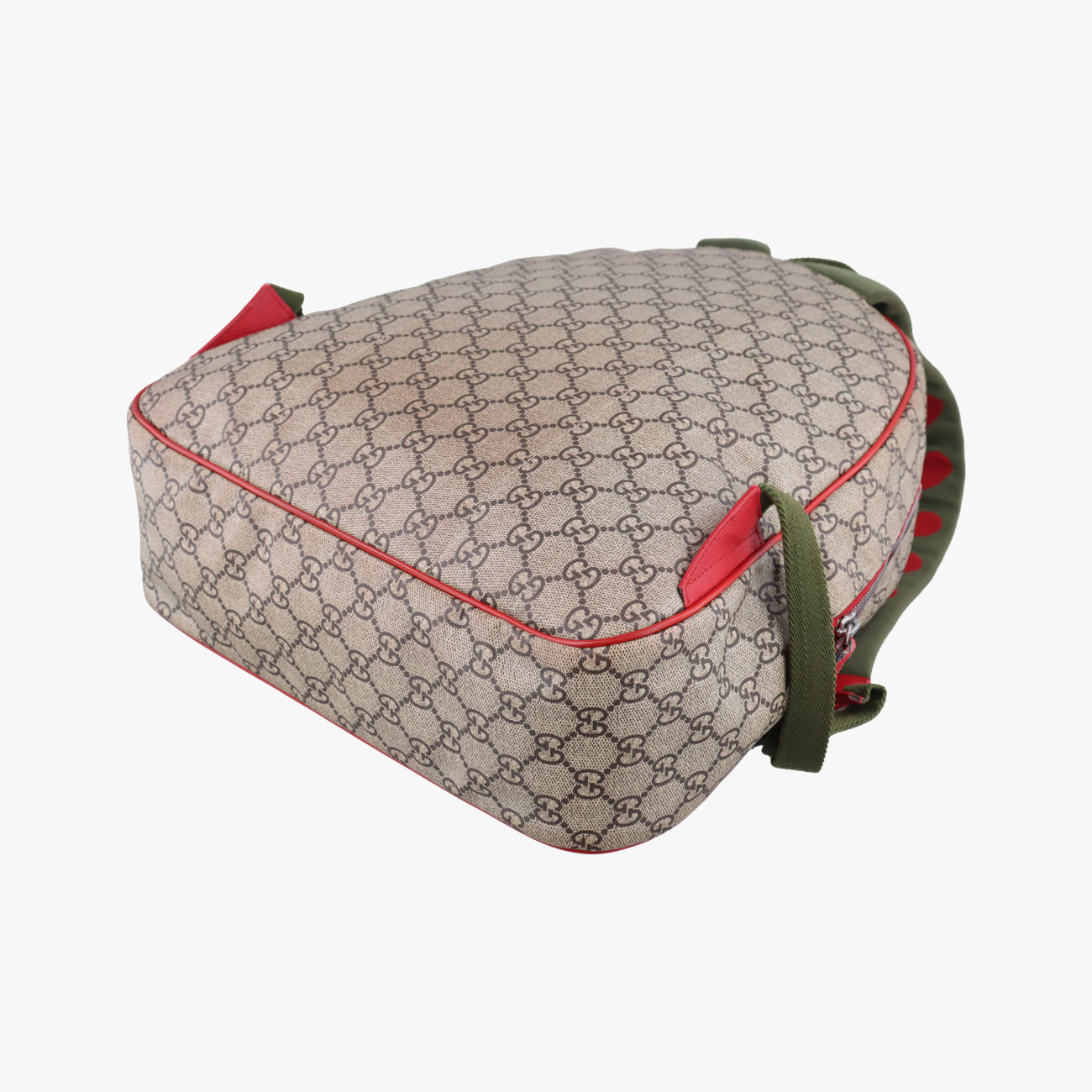 Vintage Gucci Gucci Ophidia GG Beige×Multicolour PVC coated canvas 433578 backpack/rucksack | stylenewstar