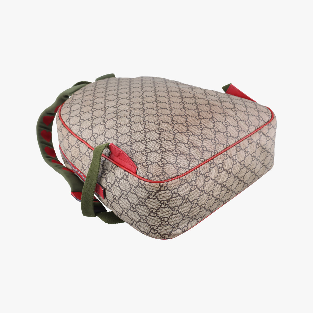 Vintage Gucci Gucci Ophidia GG Beige×Multicolour PVC coated canvas 433578 backpack/rucksack | stylenewstar