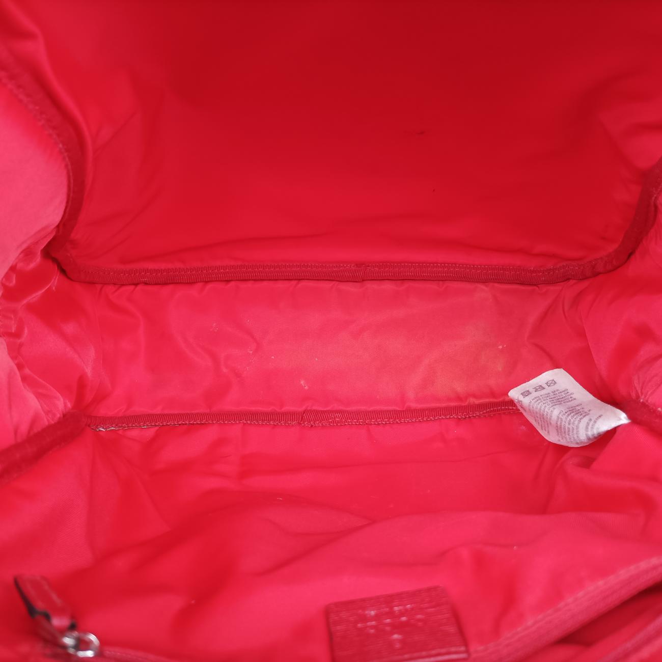 Vintage Gucci Gucci Ophidia GG Beige×Multicolour PVC coated canvas 433578 backpack/rucksack | stylenewstar