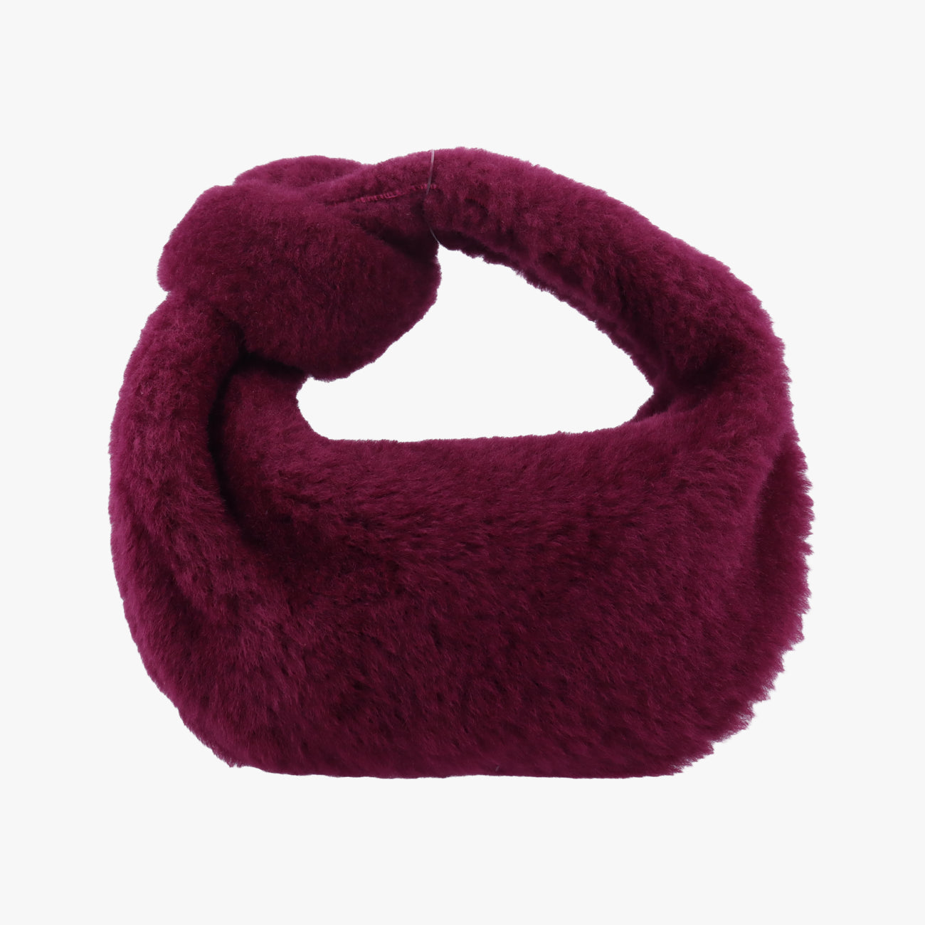 Secondhand Bottega Veneta The Jodie Purple Pile  handbag | stylenewstar