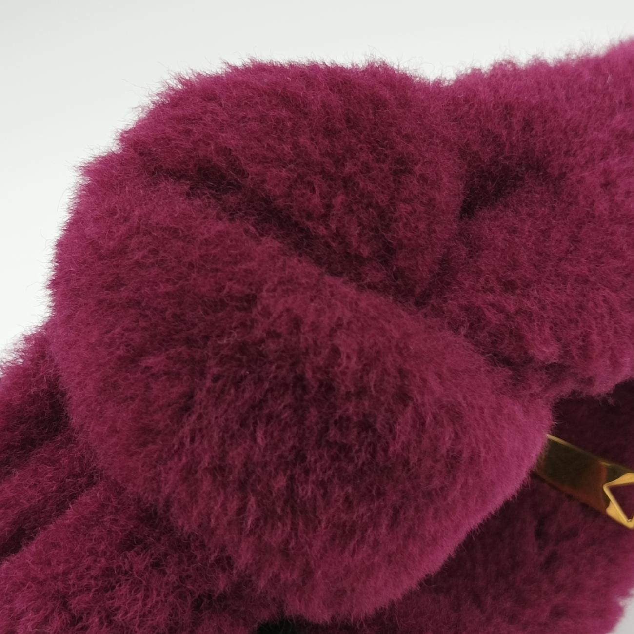 Secondhand Bottega Veneta The Jodie Purple Pile  handbag | stylenewstar