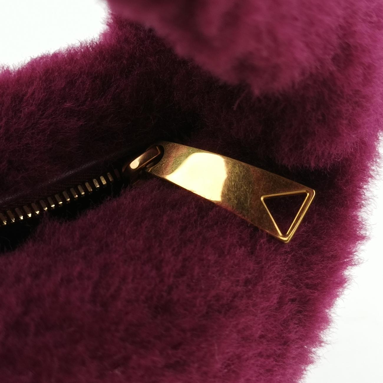 Secondhand Bottega Veneta The Jodie Purple Pile  handbag | stylenewstar