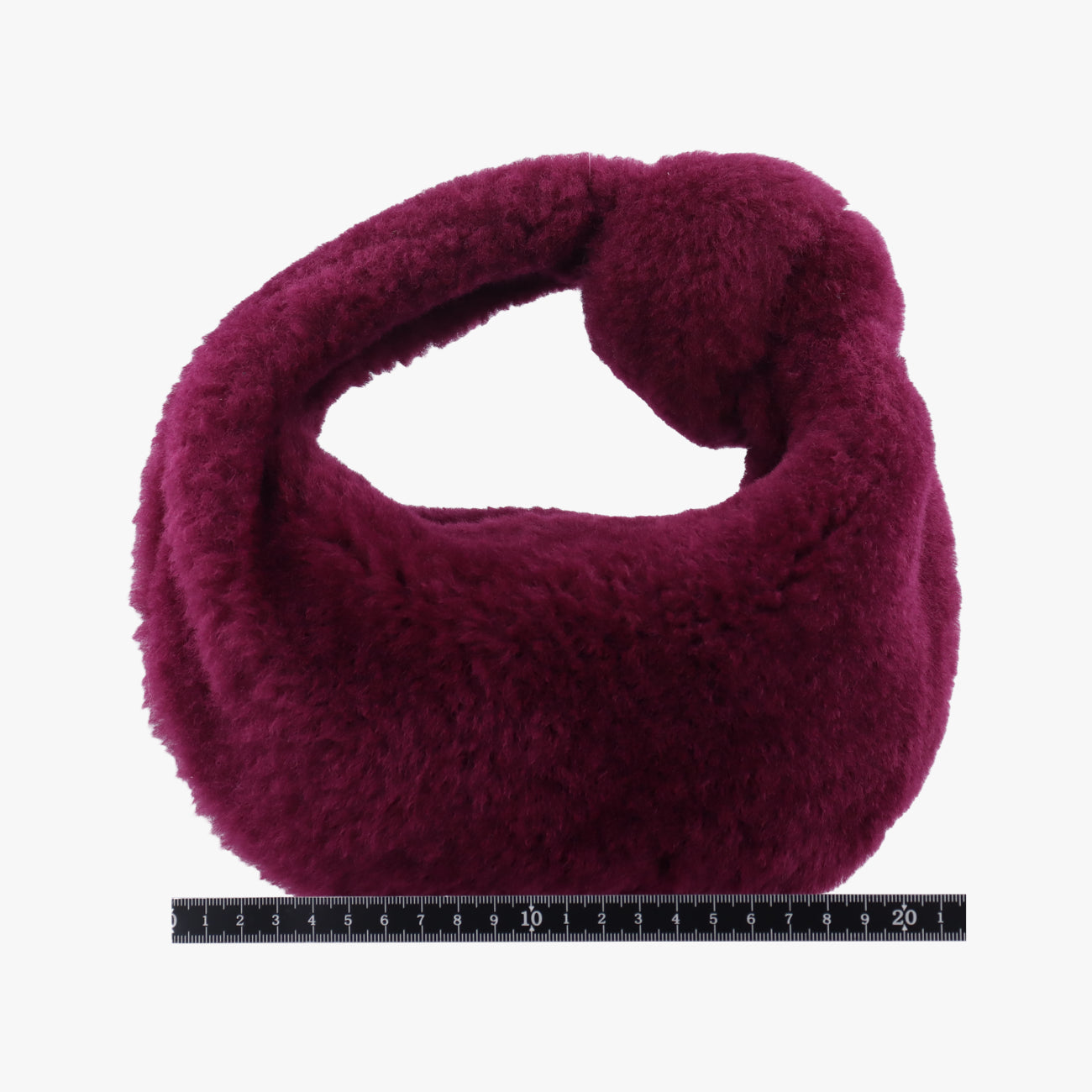 Secondhand Bottega Veneta The Jodie Purple Pile  handbag | stylenewstar