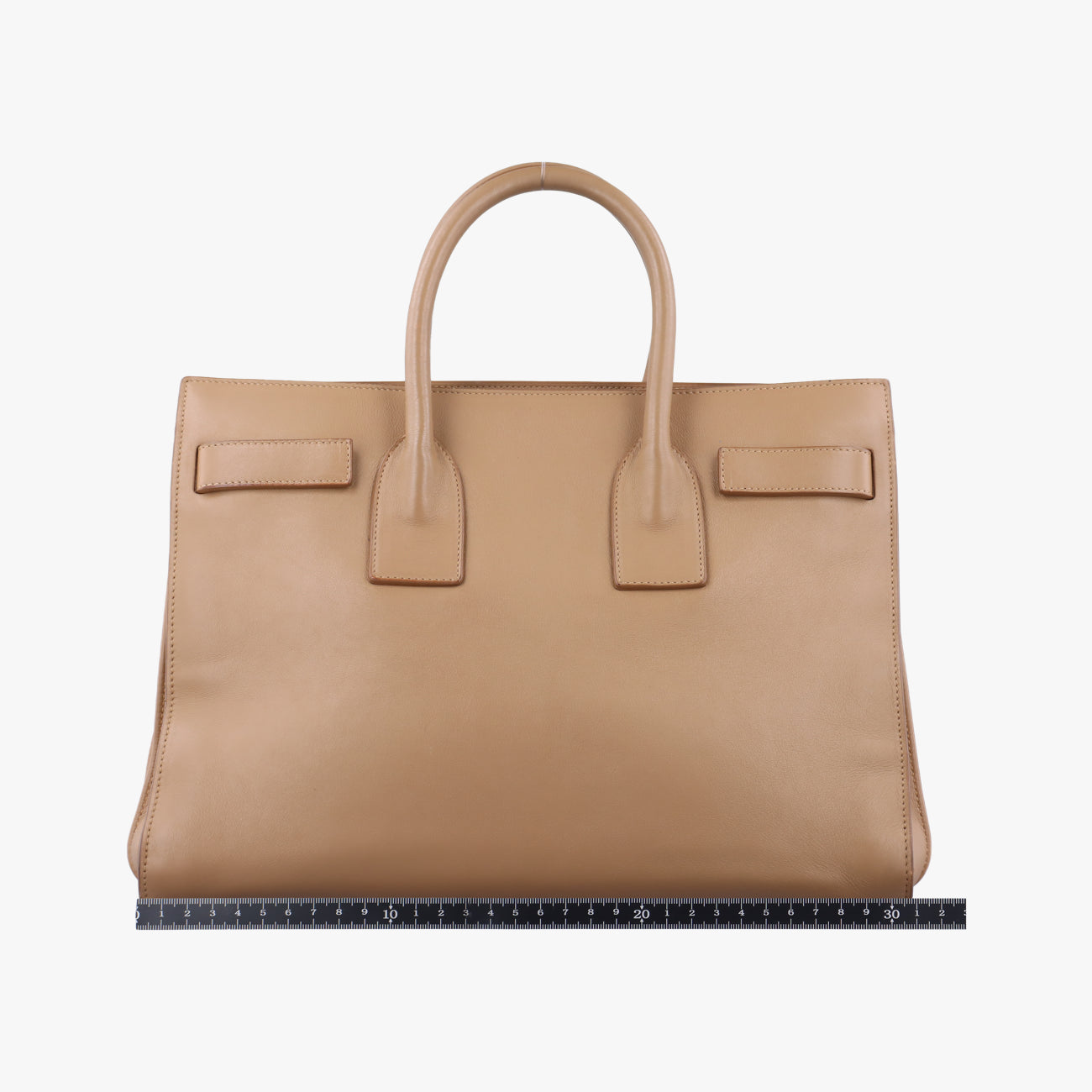 Pre-owned Yves Saint Laurent SAC DE JOUR beige Leather 324823 shoulderbag | stylenewstar