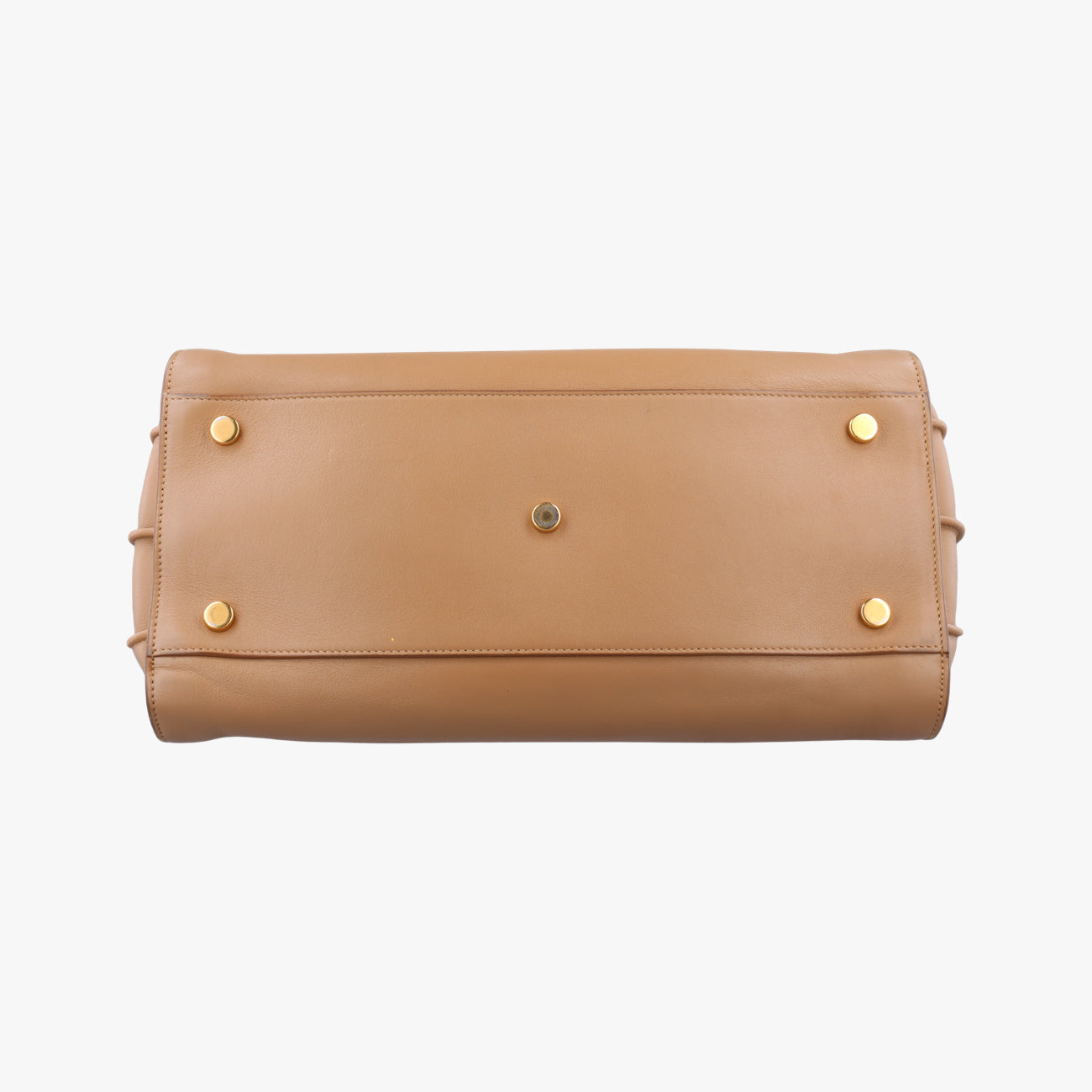 Pre-owned Yves Saint Laurent SAC DE JOUR beige Leather 324823 shoulderbag | stylenewstar