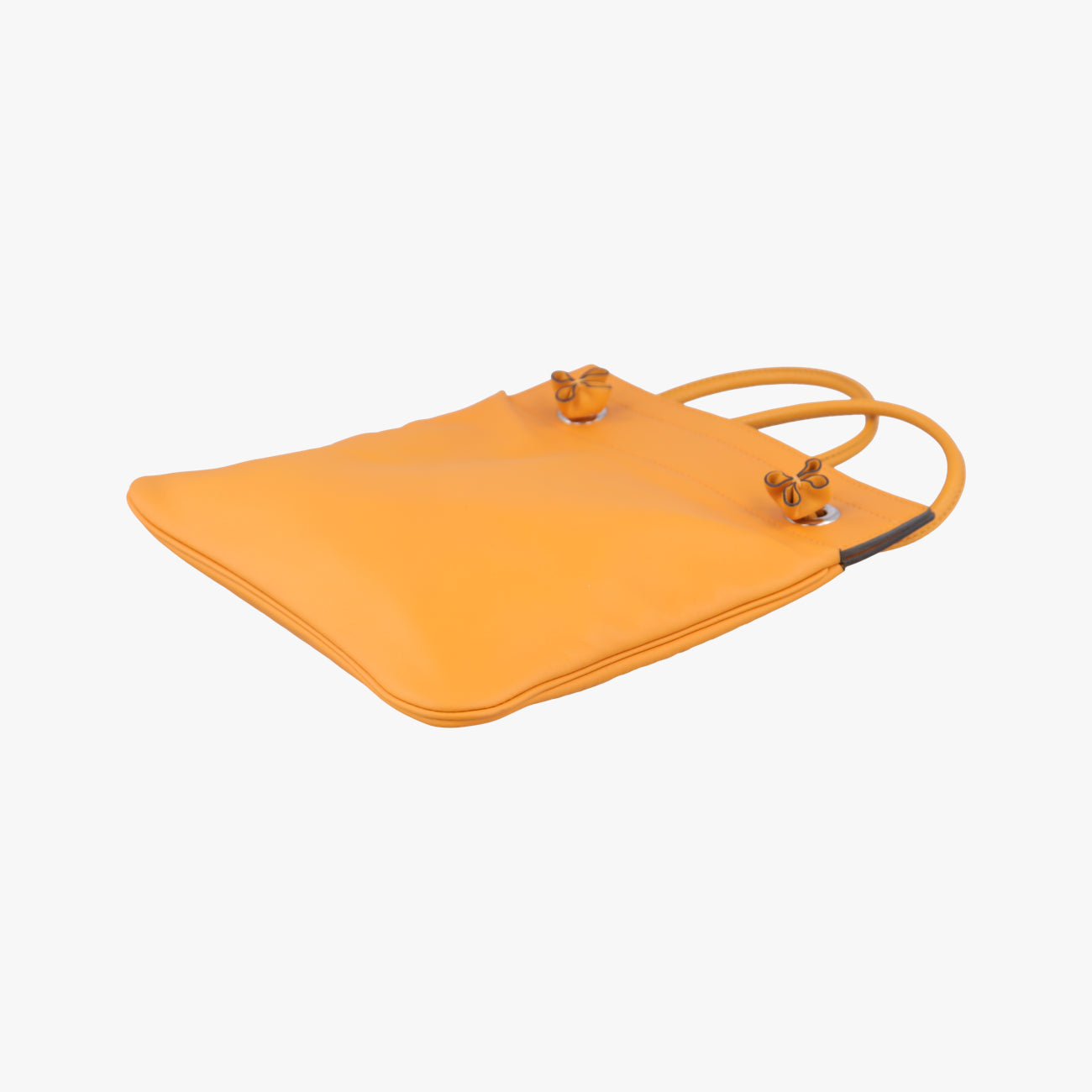 Pre-owned Hermes Sac Aline mini Orange lambskin  shoulderbag | stylenewstar